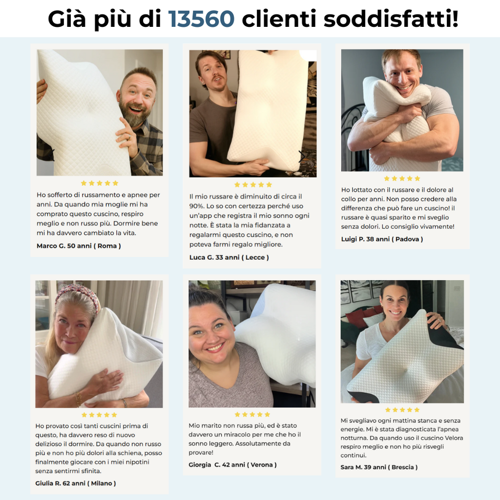Dormi senza russare né apnee... VELOCEMENTE! Senza cerotti o CPAP.